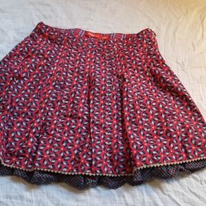 Oilily raspberry and Navy twirly skirt